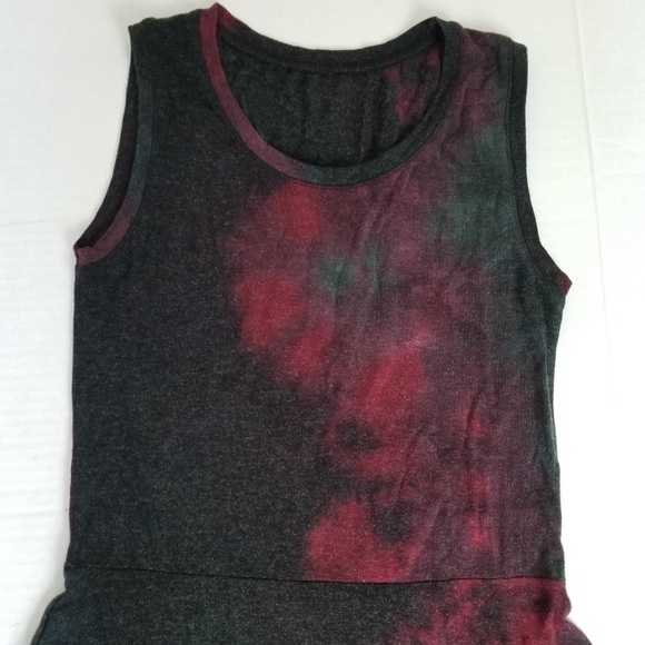 Michael Phillips galaxy tie dye skater dress - Picture 2 of 4